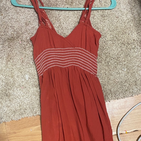American Eagle Outfitters Red Jumpsuit - Picture 2 of 4